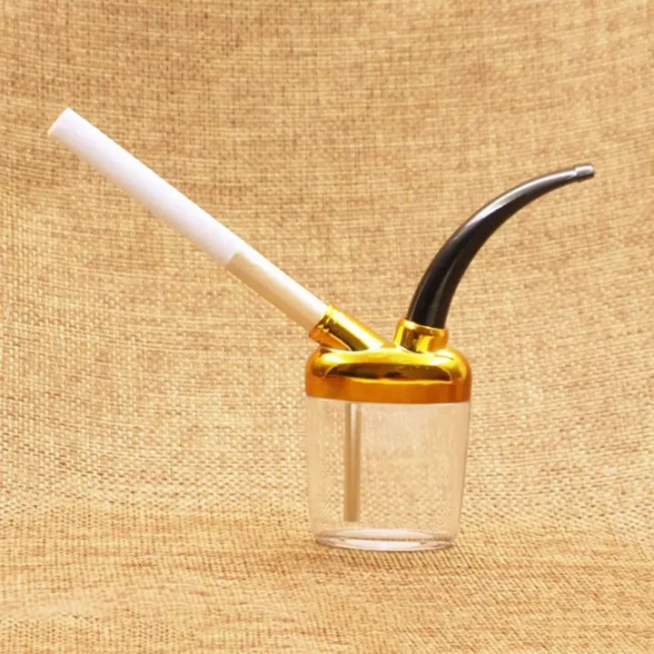 Cigarette Filter Water Smoking Pipe
